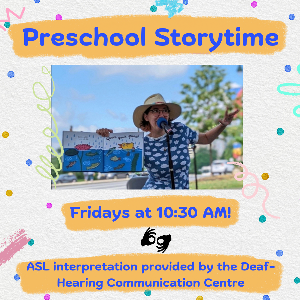 Preschool Storytime